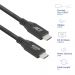 ACT | USB4-Kabel | 20 Gbit/s | 240 W | USB-C auf USB-C | 1 m | Schwarz