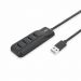 ACT AC6320 | USB 3.2 Gen 1 Schnittstellen-Hub | Typ A | 5 Gbit/s | Schwarz