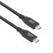 ACT | USB 3.0-Kabel | 10 Gbit/s | 60 W | USB-C auf USB-C | 0,5 m | Schwarz