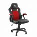 White Shark KING'S THRONE | Universeller Gaming-Stuhl | Gepolsterter, Bezogener Sitz | Schwarz/Rot
