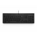 HP 125 | Kabelgebundene Tastatur | USB | QWERTY US International | Schwarz