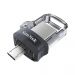 Hama 173385 | 64 GB USB-Stick | USB Typ-A / Micro USB | Schwarz, Transparent