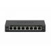 NETGEAR GS308E | 8-Port Gigabit Smart Managed Switch | L2/L3 | PoE | Schwarz
