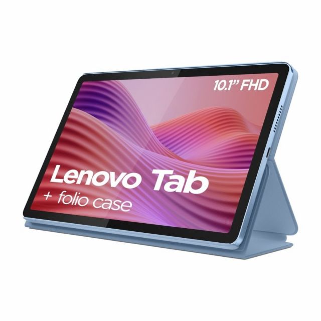 Lenovo Tab 10.1" 2025 Modell | Wi-Fi | 128GB Tablet | Polar Blue | Inklusive Hülle