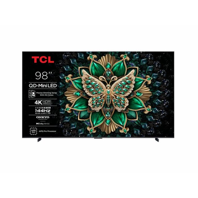 TCL 98Q6C 98" | 4K Ultra HD QD-MiniLED Smart TV | Google TV + Wifi | Dolby Vision | Quantum Dot | 120Hz