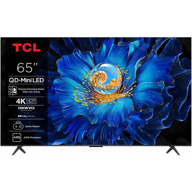 TCL 65C61KS | 65" 4K Ultra HD QD-MiniLED Smart TV | 120Hz | Google TV + Wifi | Dolby Vision & HDR10+ | HDMI 2.1 (2025)