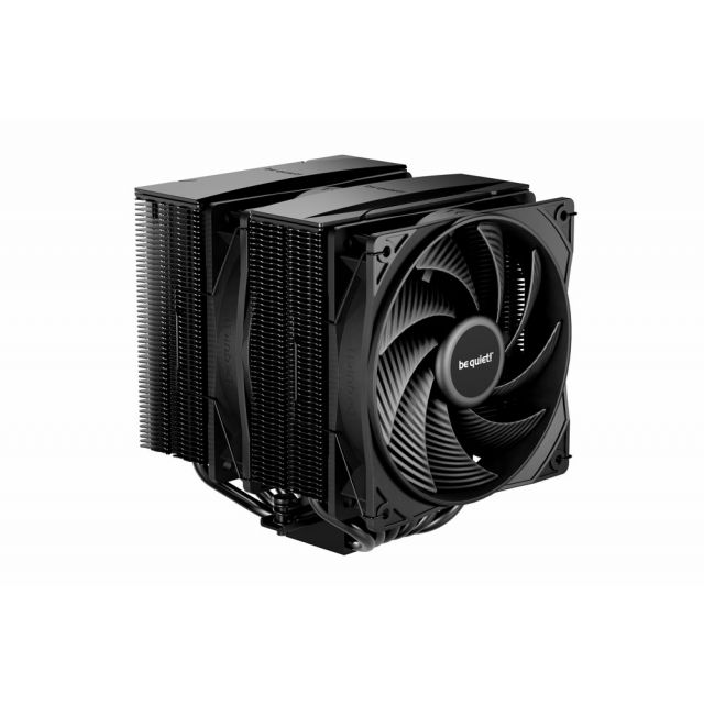 be quiet! Pure Rock Pro 3 Black | 250W TDP | 155mm Höhe | 120mm Lüfter | CPU Luftkühler