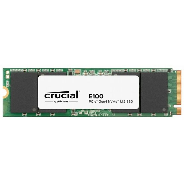 Crucial E100 | 1TB NVMe SSD | M.2 Gen4 | 5.000MB/s Lesen | 4.500MB/s Schreiben
