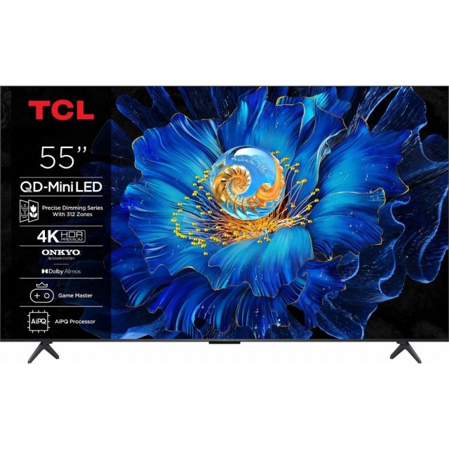TCL 55C61KS | 55" 4K UltraHD QD-MiniLED Smart TV | 120Hz | Google TV + Wifi | Dolby Vision | HDMI 2.1 (2025)