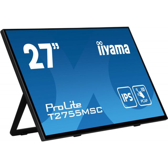 iiyama ProLite T2755MSC-B1 27" | 1920x1080 Full HD | IPS Touchscreen | 10-Punkt Multi-Touch | Monitor