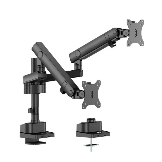 ACT AC8328 | Verstellbare Monitor-Tischhalterung | Bis zu 35 Zoll | Max. 12 kg | VESA 100x100 | 2 Monitore
