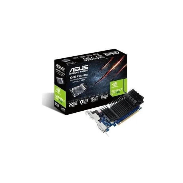 ASUS GeForce GT 730 | 2GB GDDR5 VRAM | Low Profile | Grafikkarte | Nvidia GPU