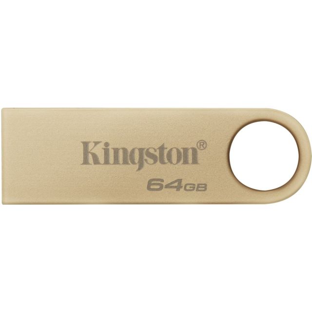Kingston DataTraveler SE9 G3 | 64 GB USB-Stick | USB 3.2 Gen 1 | 220 MB/s | Metall