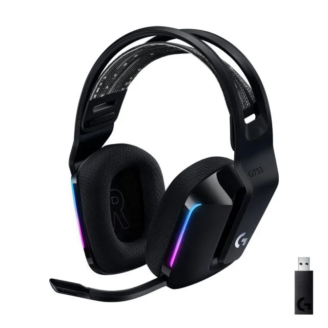 Logitech G G733 LIGHTSPEED kabelloses Gaming-Headset | RGB | Schwarz
