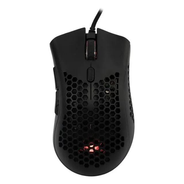 Baracuda Coral RGB | Kabelgebundene Gaming-Maus | USB-A | 12.800 DPI | Schwarz