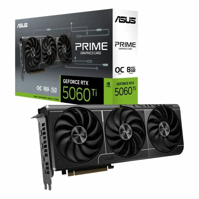 ASUS Prime GeForce RTX 5060 Ti | 8GB GDDR7 VRAM | DLSS 4 | Grafikkarte | Nvidia GPU