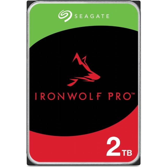 Seagate IronWolf Pro HDD 3.5" | 2TB SATA III | 7200U/min