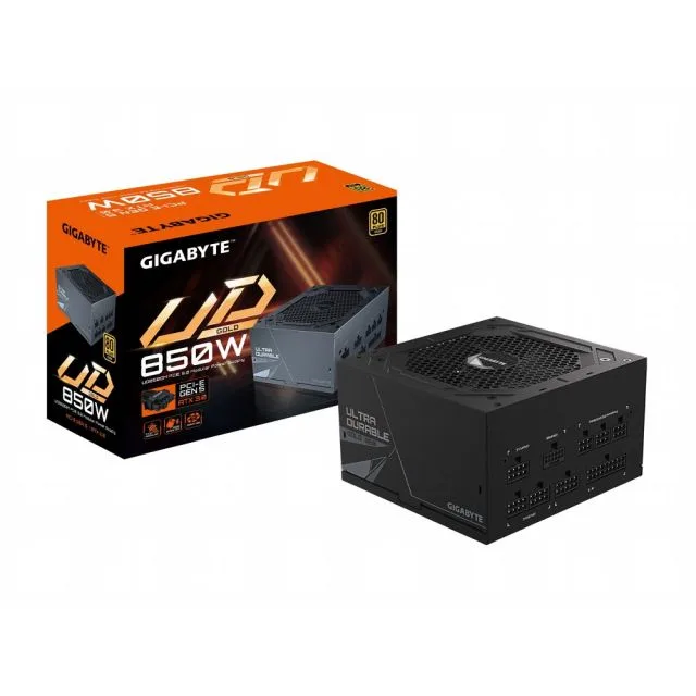 Gigabyte GP-UD850GM PG5 | 850W Gold | 20+4 Pin | ATX | Schwarz | Netzteil
