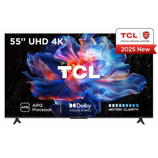 TCL 55V6C | 55" 4K Ultra HD DLED Smart-TV | Google TV | Dolby Vision | 60 Hz (2025)