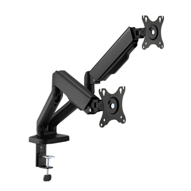 SBOX Flex LCD-S024-2 | Verstellbare Monitor-Schreibtischhalterung | Bis zu 32" | Max. 9 kg | VESA 100x100 | 2 Monitore