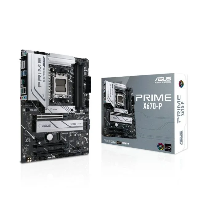 ASUS PRIME X670-P | AMD X670 | Sockel AM5 | 4x DDR5 | ATX-Mainboard | Generalüberholt