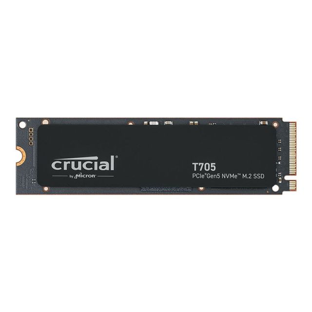 Crucial T705 | 4TB NVMe SSD | M.2 Gen5 | 14.100 MB/s Lesen | 12.600 MB/s Schreiben