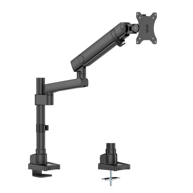 ACT AC8327 | Verstellbare Monitor-Tischhalterung | Bis zu 32 Zoll | Max. 12 kg | VESA 100x100 | 1 Monitor