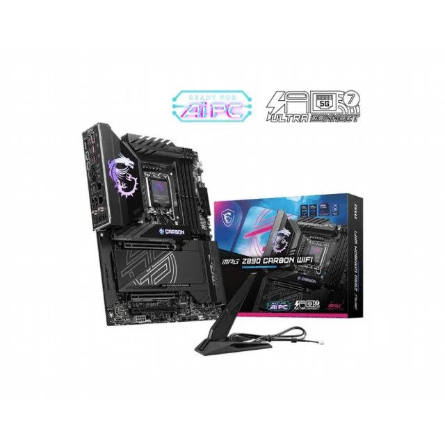 MSI MPG Z890 CARBON WIFI | Sockel LGA 1851 | Intel Z890 | 4xDDR5 | ATX | Mainboard