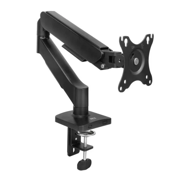 ACT AC8313 Basics | Verstellbare Monitor-Tischhalterung | Bis zu 35 Zoll | Max. 9 kg | VESA 75x75 / 100x100 | 1 Monitor | Gasfeder
