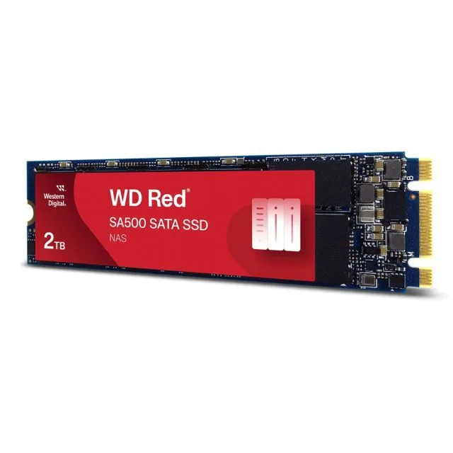 Western Digital Red SA500 | 2TB SATA SSD | M.2 | 560MB/s Lesen | 530MB/s Schreiben