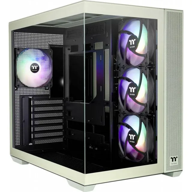Thermaltake View 380 TG ARGB Matcha Green | Midi-Tower-Gehäuse | Grün (CA-1Z2-00MEWN-00)