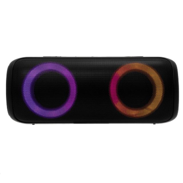 White Shark GBT-876 MADAL | Tragbarer Bluetooth-Lautsprecher | 2×10W RMS | 4000mAh Akku | RGB-Beleuchtung