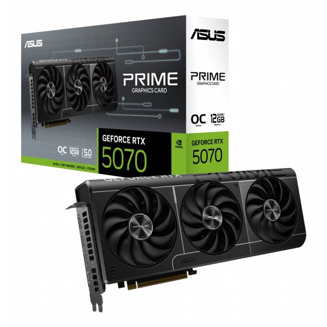 ASUS Prime RTX 5070 | 12GB GDDR7 | DLSS 4 | Grafikkarte | Nvidia GPU