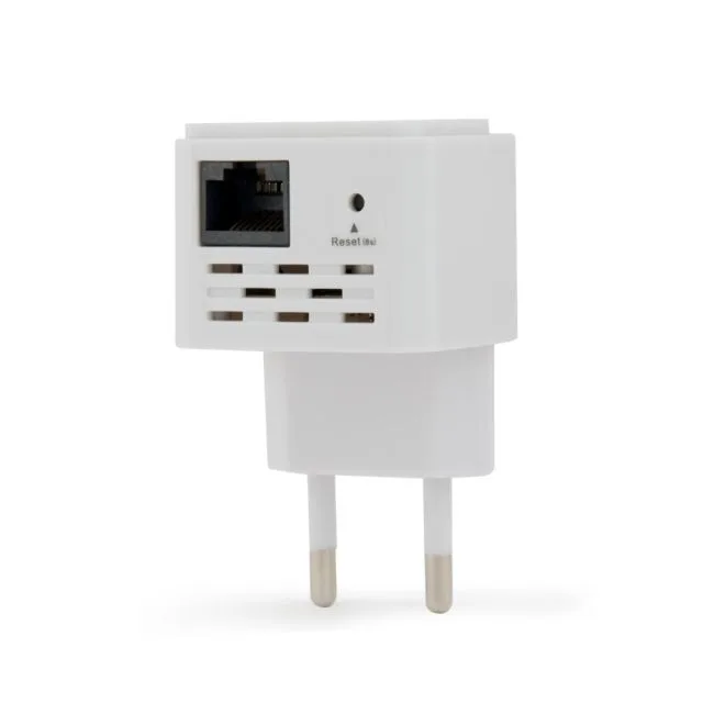 Gembird WNP-RP300-03 | WiFi Repeater | 300 Mbit/s | 2,4 GHz | 1x LAN | Weiß