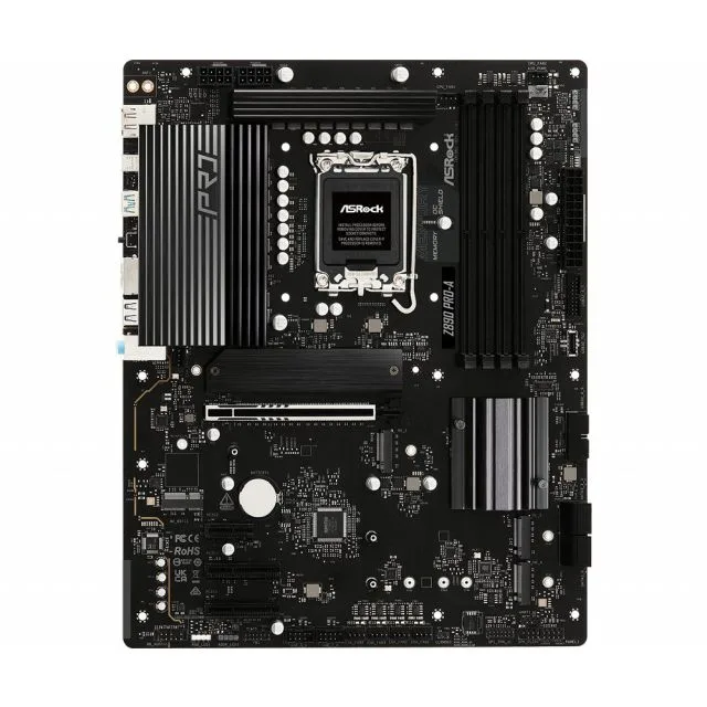 ASRock Z890 Pro-A Intel Z890 LGA 1851 | Sockel LGA 1851 | Intel Z890 | 4xDDR5 | ATX | Mainboard