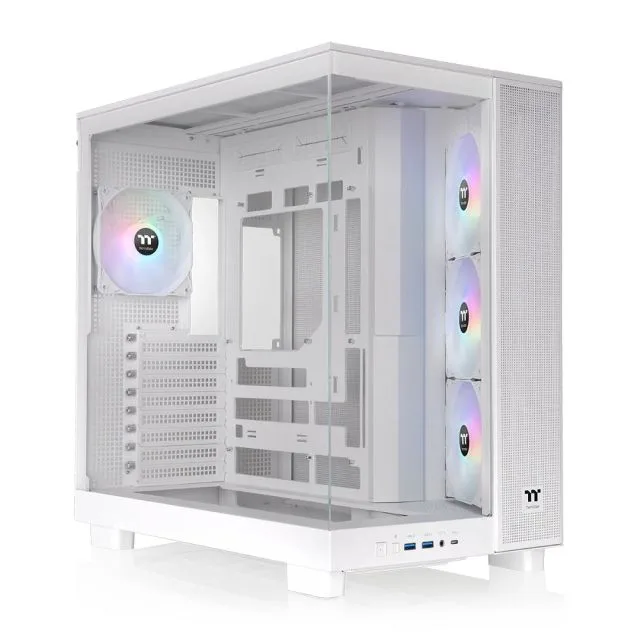 Thermaltake View 380 XL TG ARGB Midi Tower Weiß