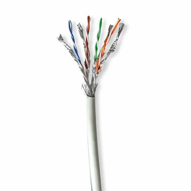 Nedis Netzwerkkabel | Kat. 7 | S/FTP (S STP) | 50 m | Grau | CCBG8548GY50S