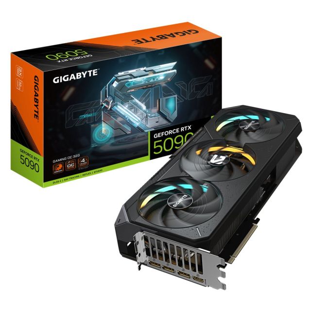 Gigabyte GeForce RTX 5090 Gaming OC | 32GB GDDR7 VRAM | 4K Gaming & KI | Grafikkarte | Nvidia GPU
