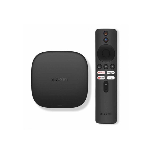Xiaomi TV Box S (3. Generation) | 4K UHD mit Dolby Vision | Google TV | 32 GB Speicher | Wi-Fi 6 und Bluetooth | Schwarz