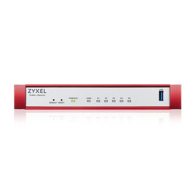 Zyxel USG FLEX 50H | Next-Generation-Firewall | 2 Gbit/s Firewall-Durchsatz | 5x Gigabit-Ethernet | Nebula Cloud-Management