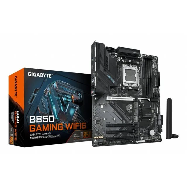 Gigabyte B850 GAMING WIFI6 | Socket AM5 | AMD B850 | 4xDDR5 | ATX | Mainboard