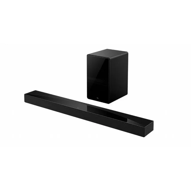 TCL Q75H | 5.1.2-Soundbar | Dolby Atmos & DTS:X | 620 W | Kabelloser Subwoofer | Titan