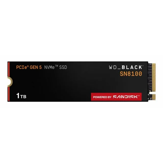 Western Digital Black WD_BLACK SN8100 NVMe 1 TB M.2 PCI Express 5.0 TLC 3D NAND
