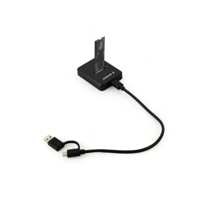 Gembird DD-U3M2 | M.2 SATA & NVMe SSD-Dockingstation | USB 3.2 Gen 1 Typ-C
