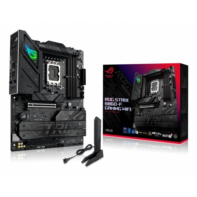 ASUS ROG Strix B860-F GAMING WIFI | Sockel LGA 1851 | Intel B860 | 4xDDR5 | ATX | Mainboard