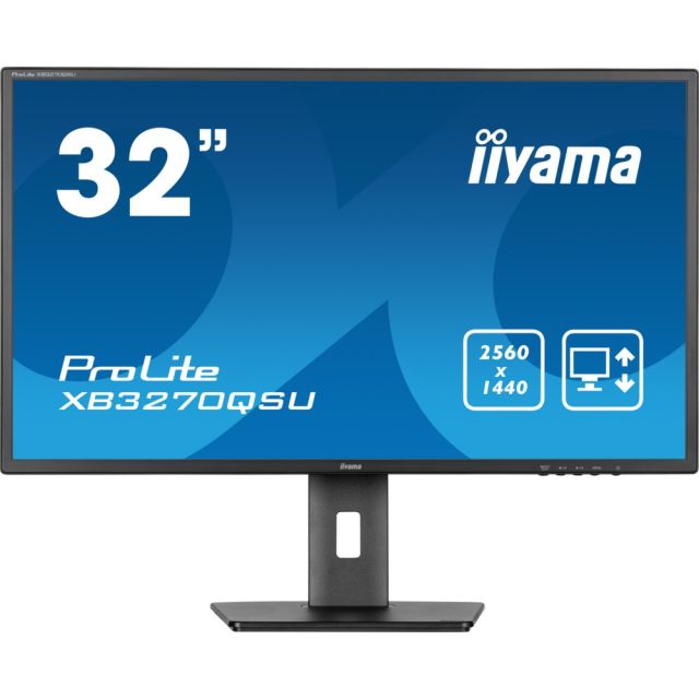 iiyama ProLite XB3270QSU-B1 32'' | 2560x1440 QHD IPS | 100Hz | HDMI DisplayPort | 3ms | Monitor