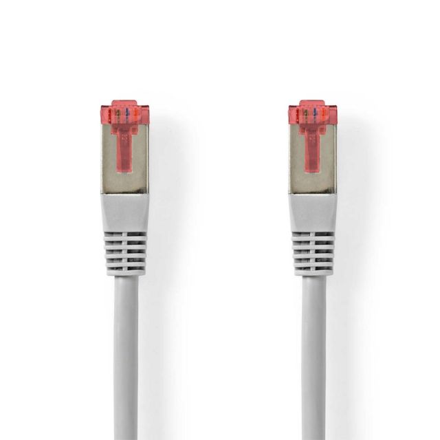 Nedis CCGL85220GY150 | Netzwerkkabel Cat.6 SF/UTP | 15 m | Grau | RJ45-Stecker auf RJ45-Stecker