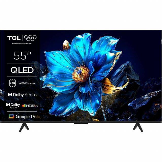 TCL 55P7K 55" | Ultra HD 4K QLED Smart TV (2025) | Google TV + Wifi | Dolby Vision & HDR10 | 60Hz