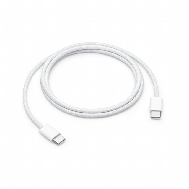 Apple USB-C-Ladekabel | 1 m | 60 W | USB-C auf USB-C | Weiß