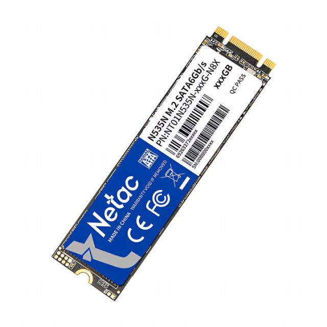 Netac | 480GB SATA SSD | mSATA | 530MB/s | BULK